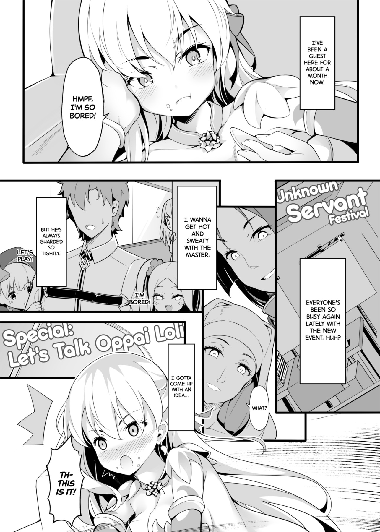 Hentai Manga Comic-Kamadeva's Blessing On This Wonderful Chaldea!-Read-2